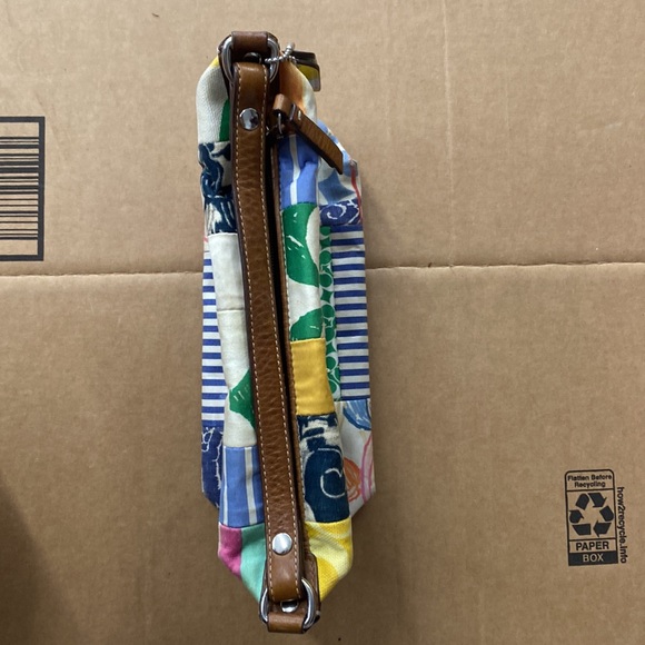 Limited Edition Patchwork Coach hand Bag - Picture 4 of 5